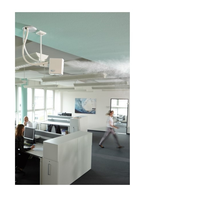 Hochdruck-Luftbefeuchtung im Büro